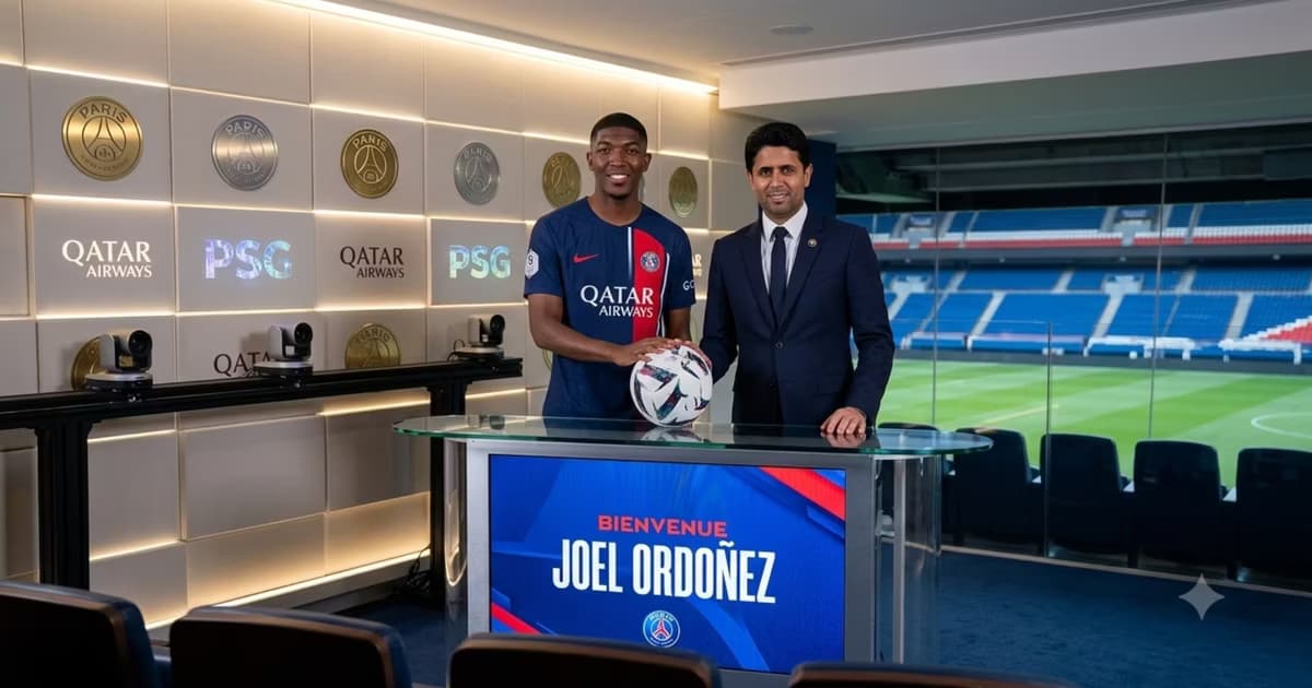 Joel Ordóñez en el PSG