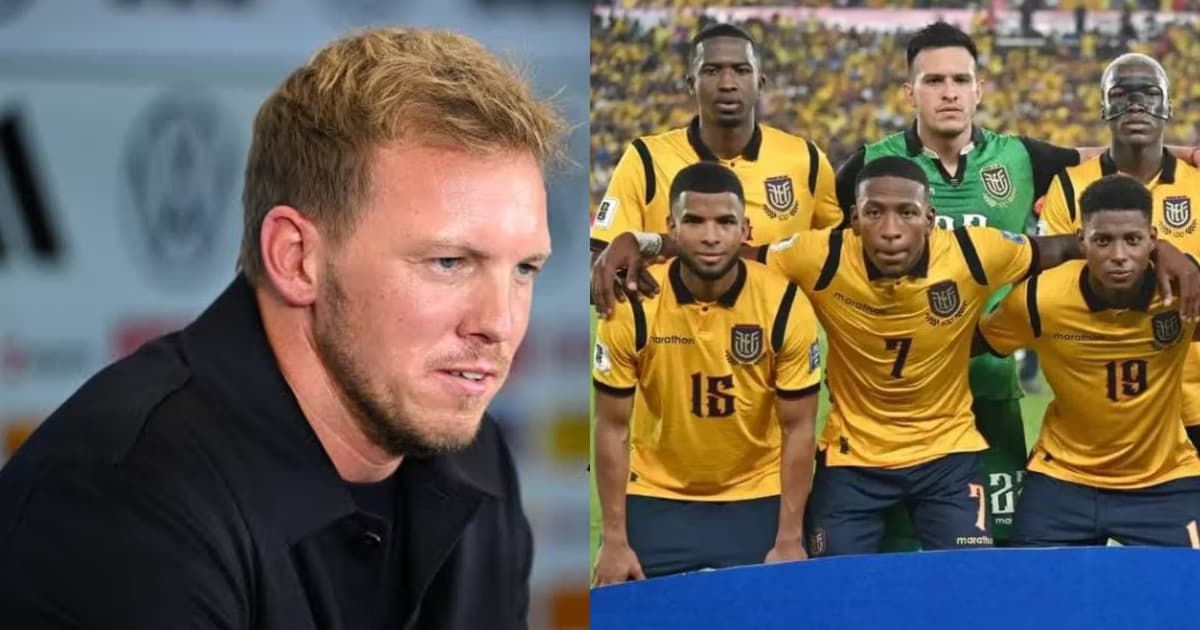 Julian Nagelsmann y la selección de Ecuador