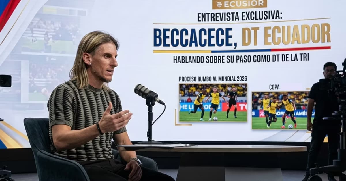 Sebastián Beccacece en entrevista