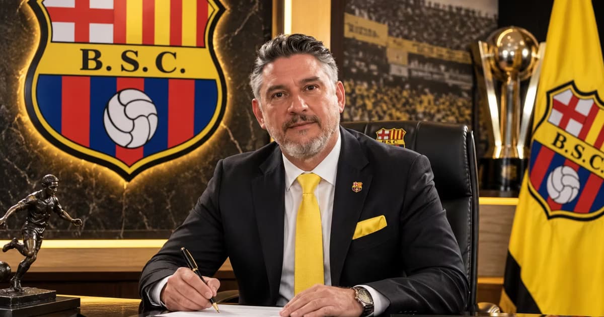 Miguel Montalvo como presidente de BSC