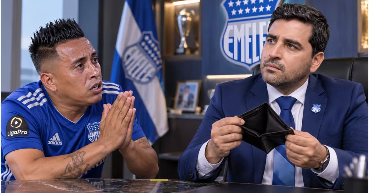 Christian Cueva pidiendo su dinero