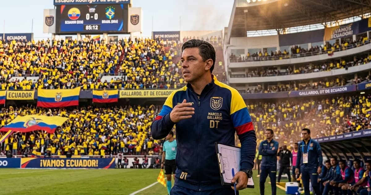 Marcelo Gallardo como DT de la TRI