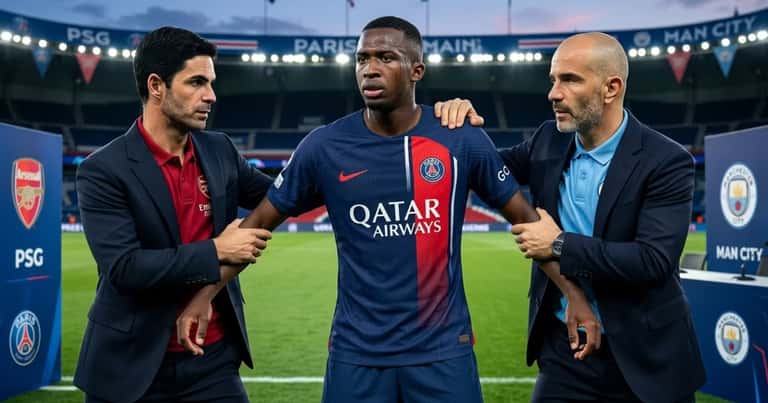 Arsenal y Manchester City se pelean por Pacho pese a su reciente renovación con PSG