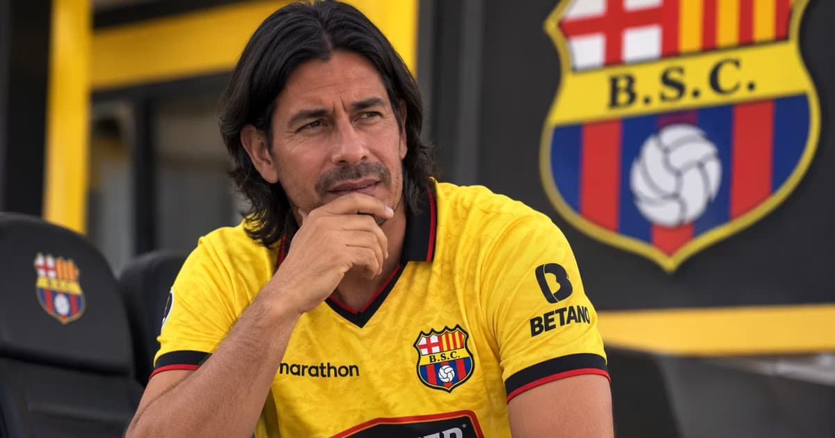 Ismael Blanco con la camiseta de BSC
