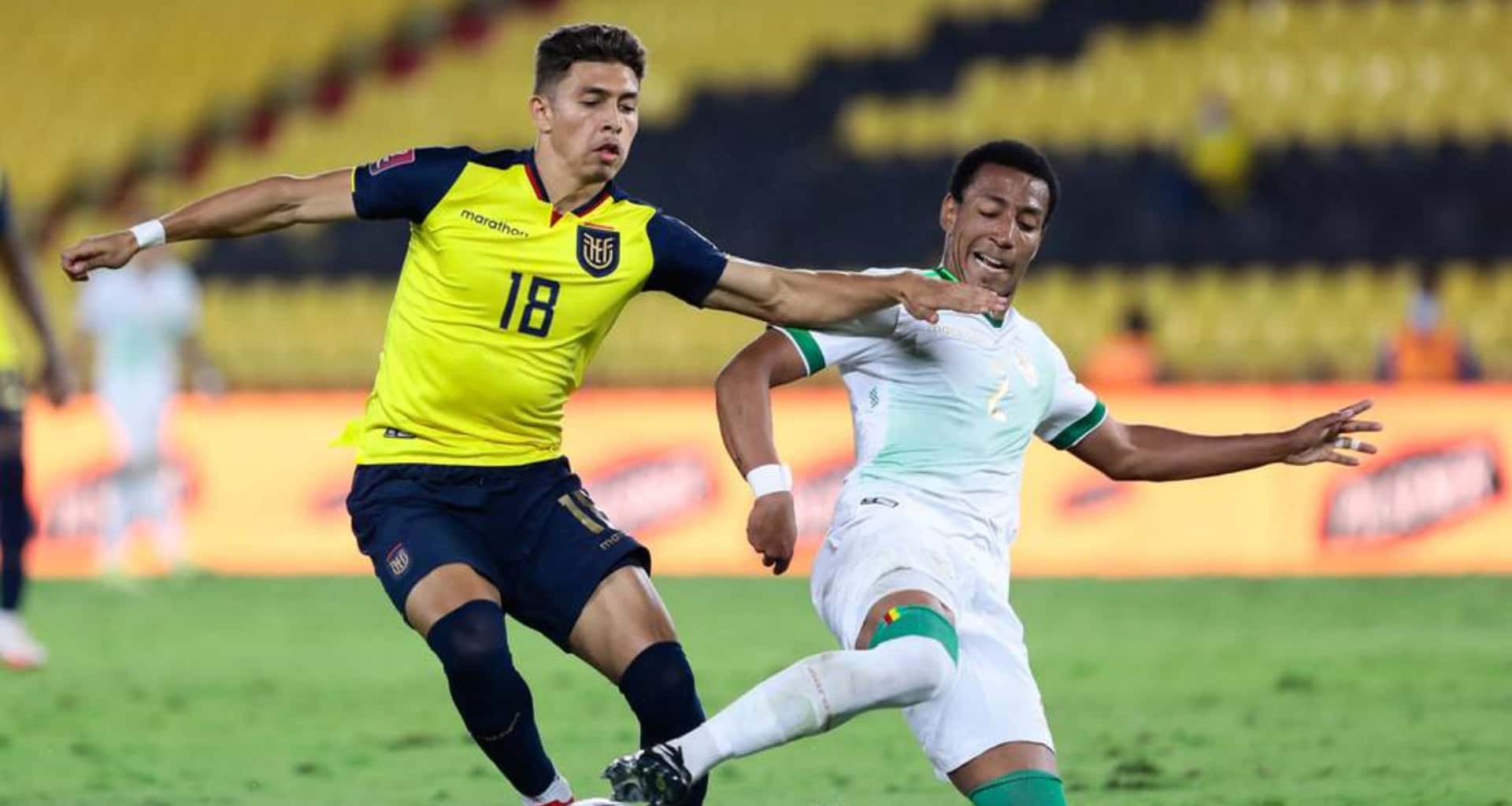 El ecuatoriano realizó toda su formación futbolística en Europa y en el terreno de juego se nota con claridad la diferencia con los demás jugadores
