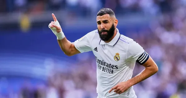 Karim Benzema, delantero del Real Madrid