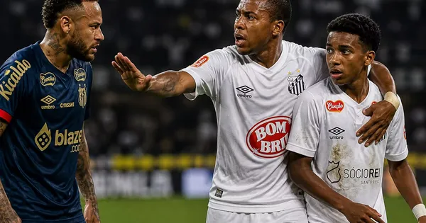 Neymar y Robinho