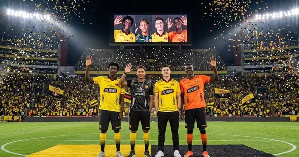 Barcelona SC, presentando nuevos refuerzos