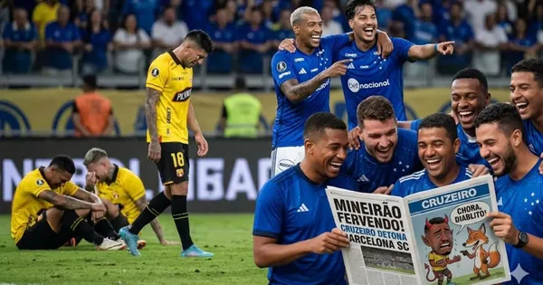 Barcelona SC contra Cruzeiro
