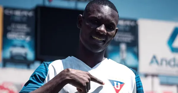 Janner Corozo, jugador de Liga de Quito