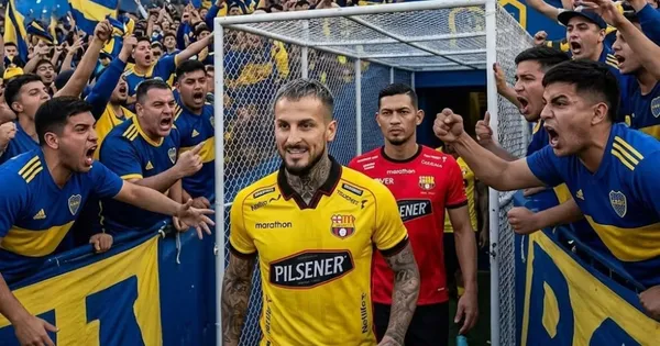 Barcelona SC y Boca Juniors