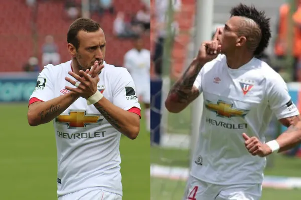 Ambos jugadores son recordados por los "camisetazos" que dieron en el fútbol ecuatoriano