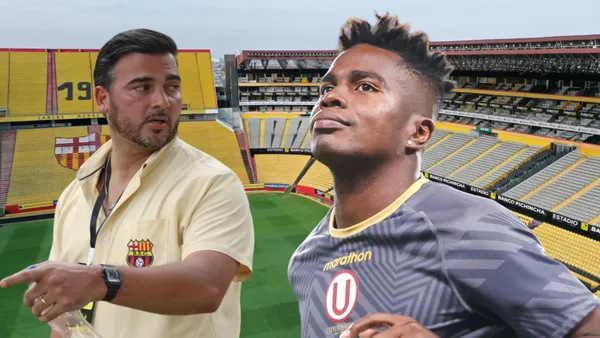 Antonio Álvarez y Segundo Portocarrero (Foto tomada de: Extra/Universitario/API)