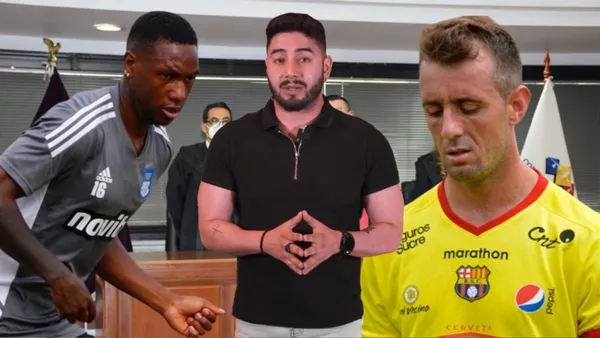 Barcelona SC podría tener consecuencias legales por Aníbal Chalá