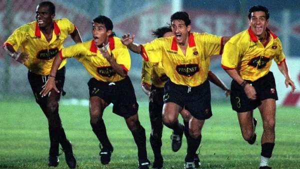 Barcelona SC subcampeón en 1998