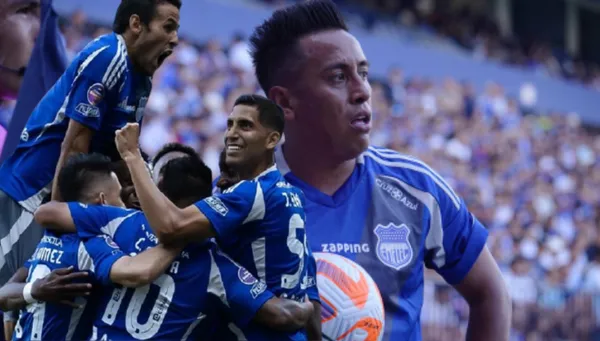 Christian Cueva y Emelec