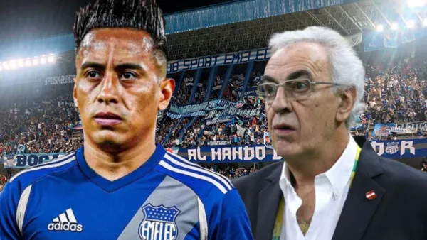 Christian Cueva y Jorge Fossati