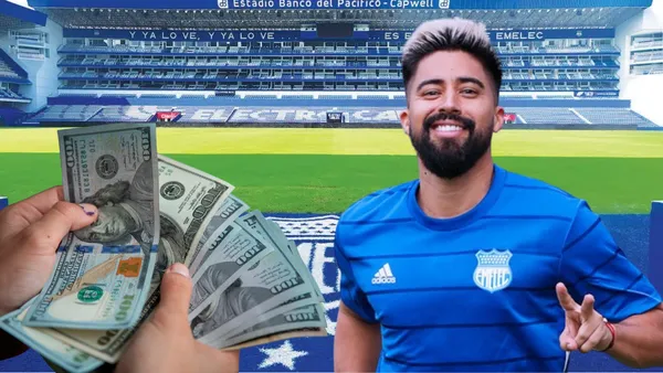 Christian Noboa (Foto tomada de: Emelec/La Razón)