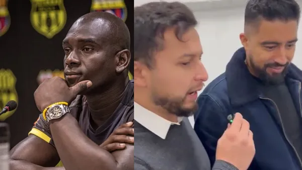 Christian Noboa y Segundo Castillo