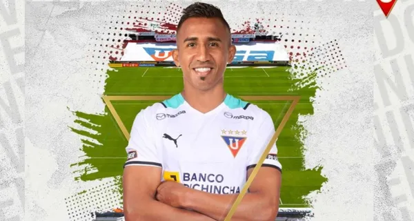 Danny Luna cerró la contratación con Liga de Quito, pero no era el 10 de prioridad para Luis Zubeldía