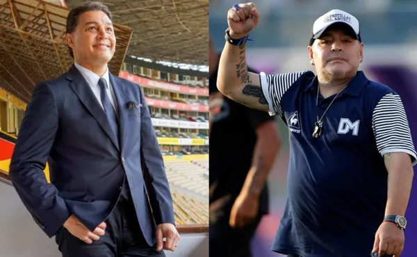 Desde el fútbol ecuatoriano llegan las condolencias por la muerte de Diego Armando Maradona