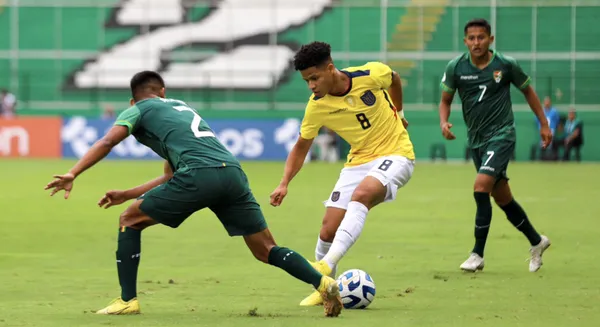 Ecuador y Bolivia Sub-20 en 2023 / Foto tomada de: El Comercio