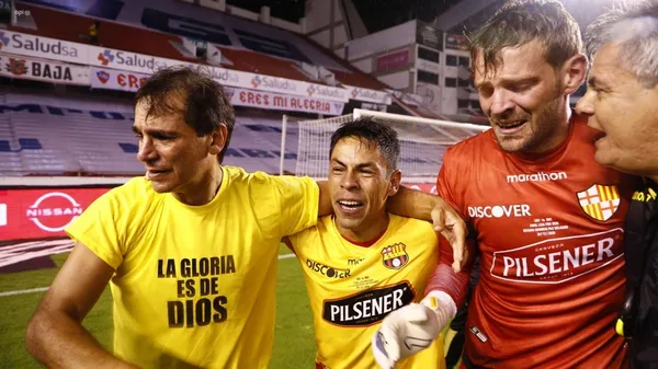 El arquero de Barcelona SC