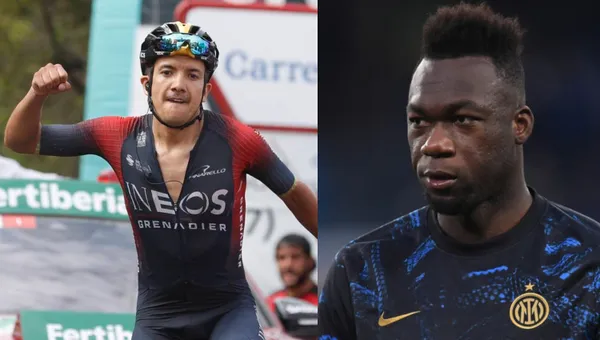 El ciclista ecuatoriano volvió a dejar el nombre del país en lo más alto en la vuelta de España