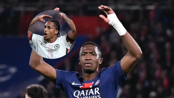 El delantero brasileño no pudo contra Pacho cuando se enfrentaron en el uno contra uno