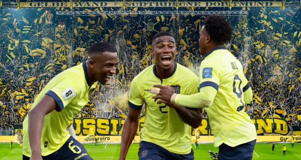 El ecuatoriano que fue a ver la gente de Borussia Dortmund contra Uruguay