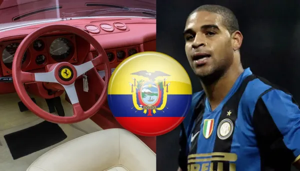 El ecuatoriano tuvo la fortuna de conocer a Adriano en su mejor momento