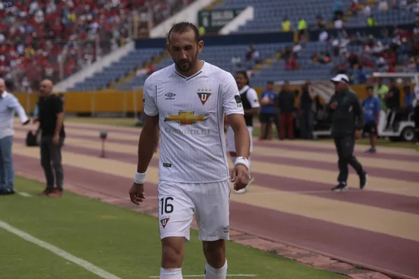 El ex delantero de Liga de Quito en la parte final de su carrera