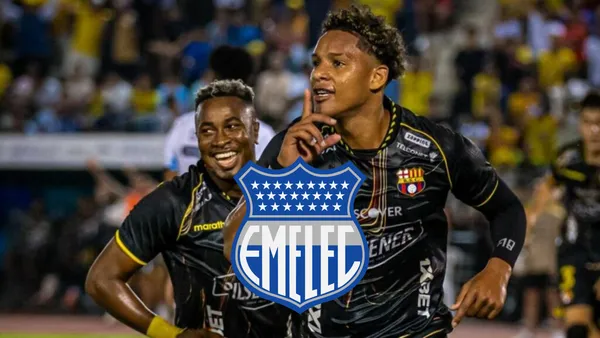 El jugador de Barcelona SC que podría cambiarse a Emelec en este 2026, mira de quién se trata