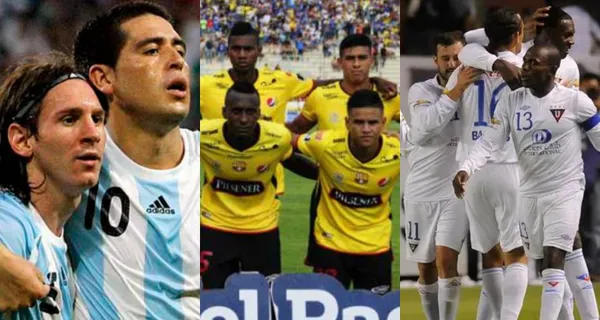 El jugador estuvo en los dos grandes de Ecuador y Juan Román Riquelme ha destacado su gran calidad con el balón, en la liga de Argentina