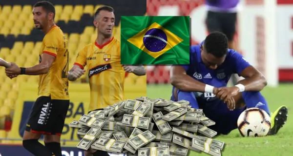 El jugador estuvo tocando puertas en Barcelona SC y Emelec pero no le pusieron atención, ahora se irá a jugar en una liga competitiva como la brasileña