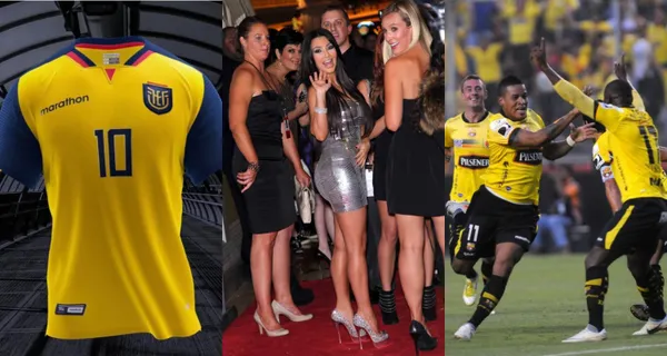 El jugador fue un crack y se puso la camiseta de la Selección Ecuatoriana, además de estar en BSC, ahora se pasea en la B