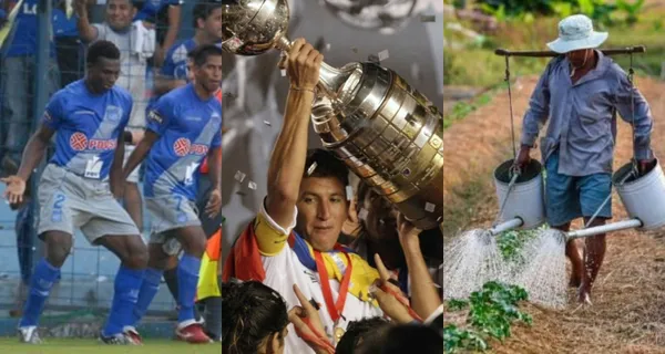 El jugador pasó por Emelec pero en el 2008 que fue campeón de la Libertadores Liga de Quito. Hoy se dedica a trabajar la tierra