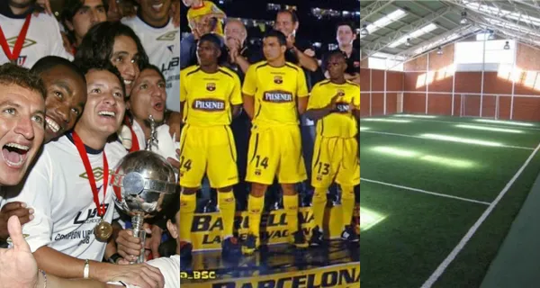 El jugador tocó el cielo con las manos con Liga de Quito, pero Barcelona SC lo dejó a su suerte. Hoy tiene un negocio de alquilar canchas sintéticas
