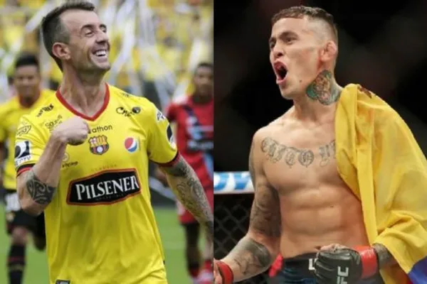 El peleador lanzó un golpe muy particular