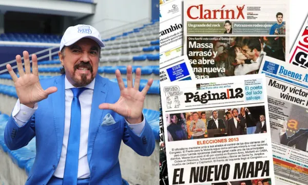 El polémico candidato a la presidencia de Emelec fue parte de un bochornoso suceso ante las cámaras