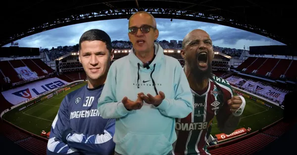 El volante brasileño mostró su molestia frente al arbitraje de la Recopa Sudamericana