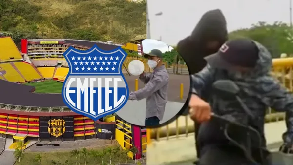 En el Capwell también hubo inseguridad luego del duelo entre Emelec y Delfín SC