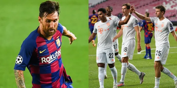 En el partido de Champions League, hubo una imagen que recorrió el mundo y le calificaron de pecho frió a Lionel Messi