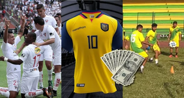 En la Selección Ecuatoriana llevó la 10 y también se puso la camiseta de Liga de Quito, ahora tiene todo para irse a la B