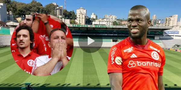 Enner Valencia e hinchas Internacional (Foto tomada de: Juventude/Transfermarkt/Marca)