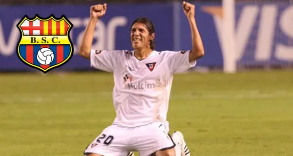 Enrique Vera es uno de los jugadores más recordados de Liga de Quito por ganar la Copa Libertadores sin embargo está pendiente de Barcelona SC
