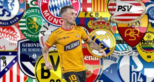 Era el sucesor de Damián Díaz en Barcelona SC y aunque su carrera se apagó jugará en Europa