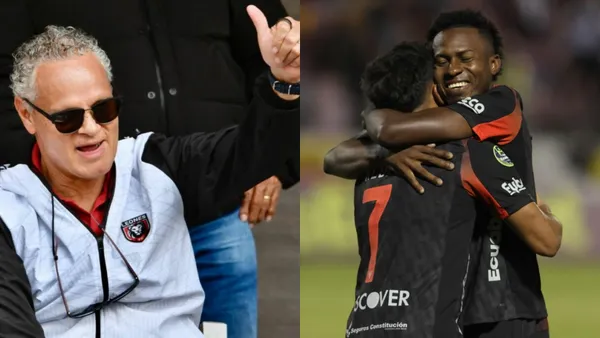 Esteban Paz se refirió al partido en el que cayó el cuadro de Leones 2 a 0 ante Liga de Quito