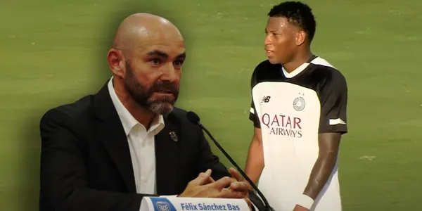 Félix Sánchez y Gonzalo Plata (Fuente: API)