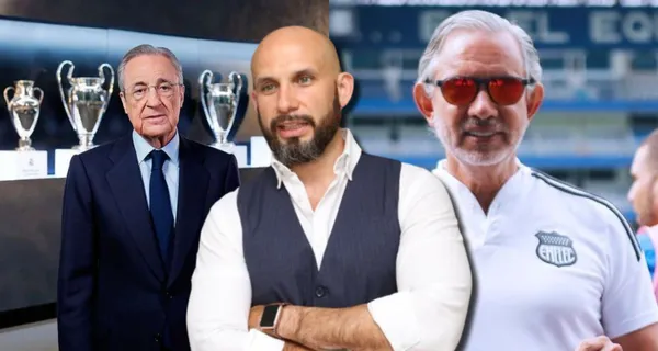 Florentino Pérez, José Pileggi / Foto: Collage